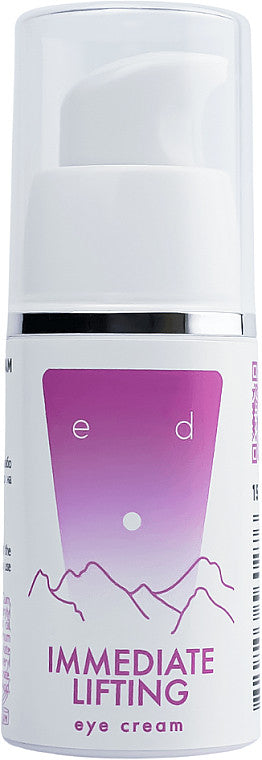 Крем під очі Блискавичний ліфтинг Ed Cosmetics Immediate Lifting Eye Cream, 15 мл