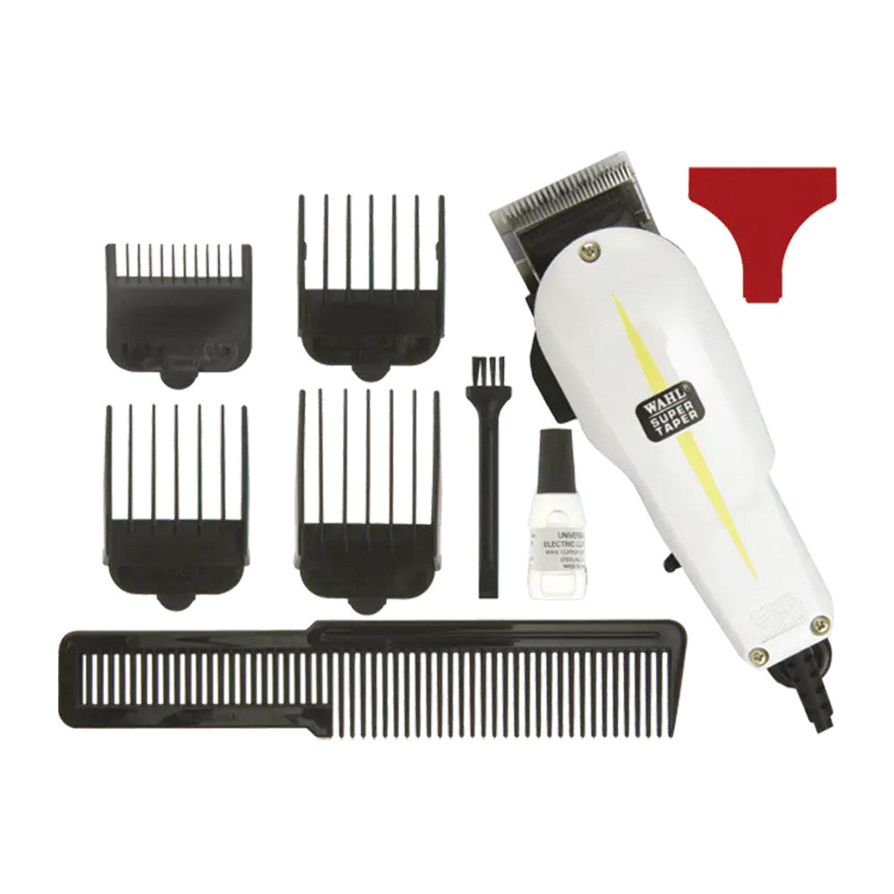 Машинка для стрижки Wahl Super Taper біла