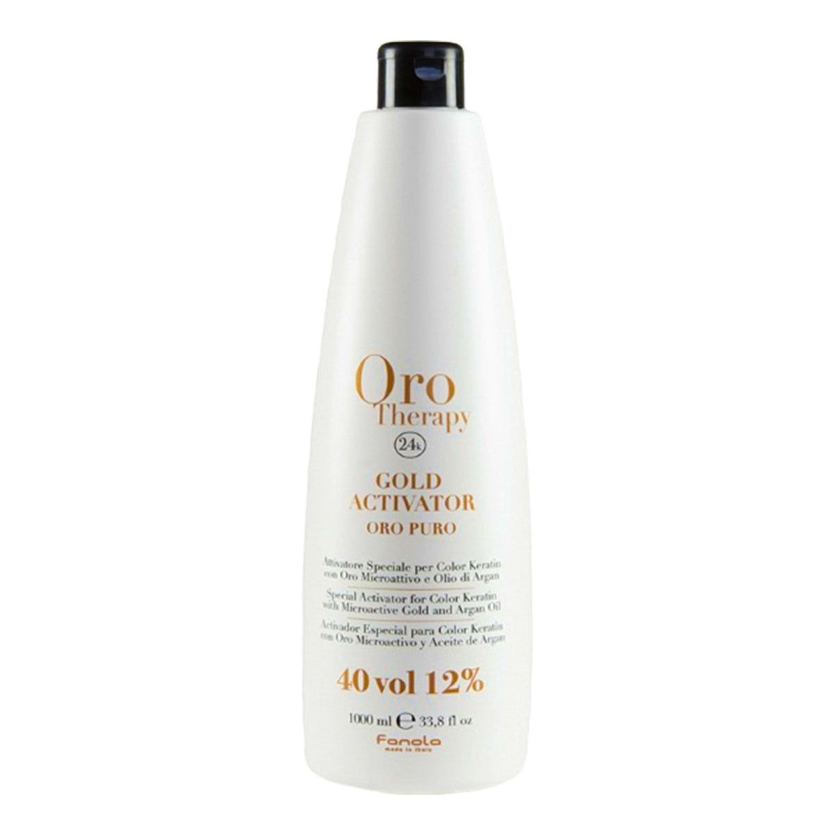 Активатор з мікрочастинками золота Oro Therapy  Fanola 12% (40 Vol.) 1000 мл