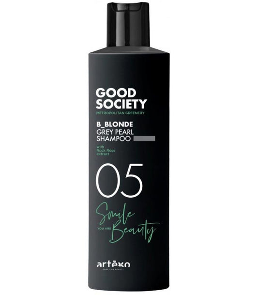 Шампунь відтіночний з попелясто-сірою пігментацією Artego 05 B-Blonde Grey Pearl Shampoo, 250 мл