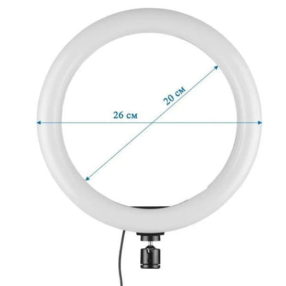 Лампа кільцева RGB d10 (170 діодів) 26 см