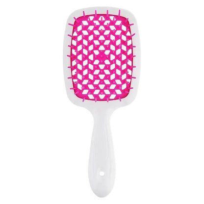 Щітка біла (фуксія серединка) Janeke Superbrush Small White/Fuchsia
