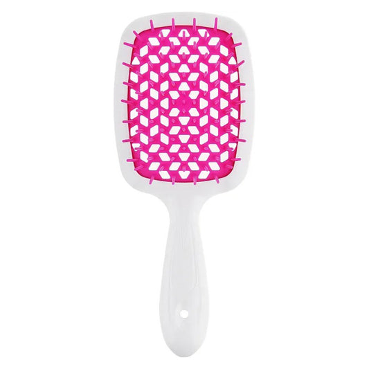 Щітка біла (фуксія серединка) Janeke Superbrush Small White/Fuchsia