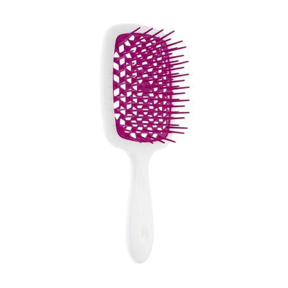 Щітка біла (фуксія серединка) Janeke Superbrush Small White/Fuchsia