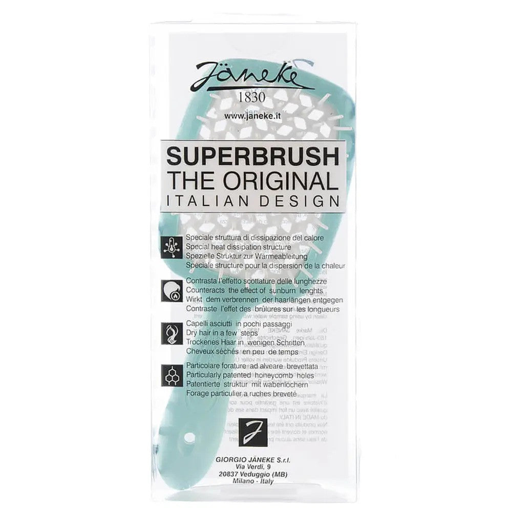 Щітка тіфані (біла серединка) Janeke Superbrush Small Tiffany/White 94SP234 TSE