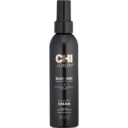Розгладжуючий термо крем для волосся з олією чорного кмину Chi Luxury Black Seed Oil Blow Dry Cream, 177 мл