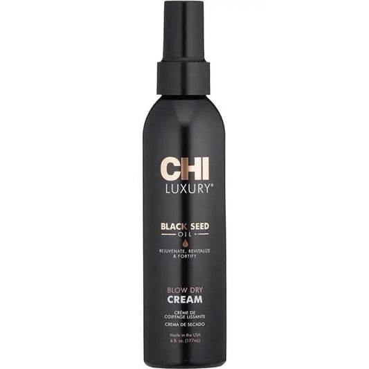 Розгладжуючий термо крем для волосся з олією чорного кмину Chi Luxury Black Seed Oil Blow Dry Cream, 177 мл