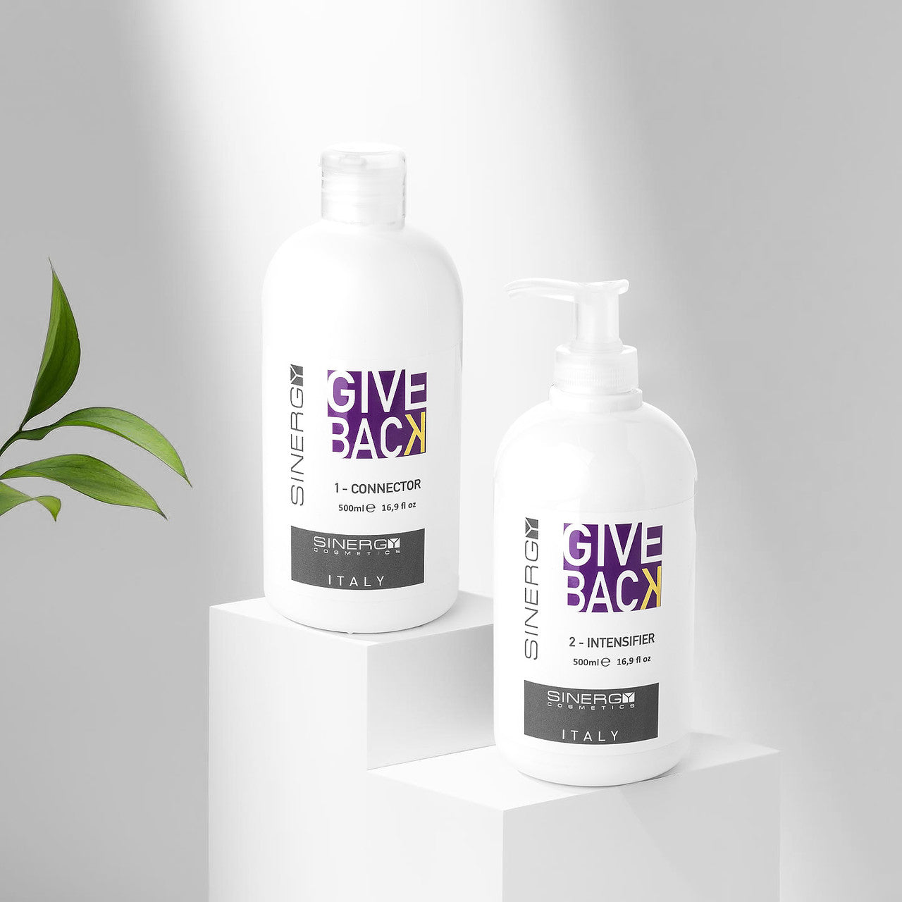 Набір конектор + крем Sinergy Give Back (Connector + Intensifier) 500 мл