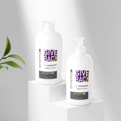 Набір конектор + крем Sinergy Give Back (Connector + Intensifier) 500 мл