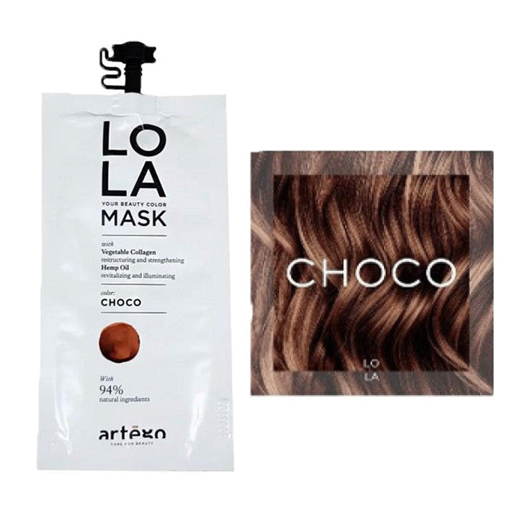 Тонуюча маска Artego Lola Your Beauty Color Mask Choco, 20 мл