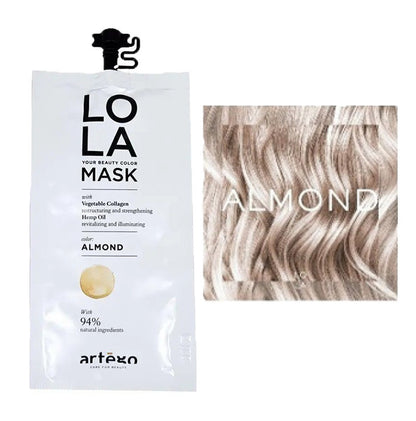Тонуюча маска для волосся Artego Lola Your Beauty Color Mask Almond, 20 мл