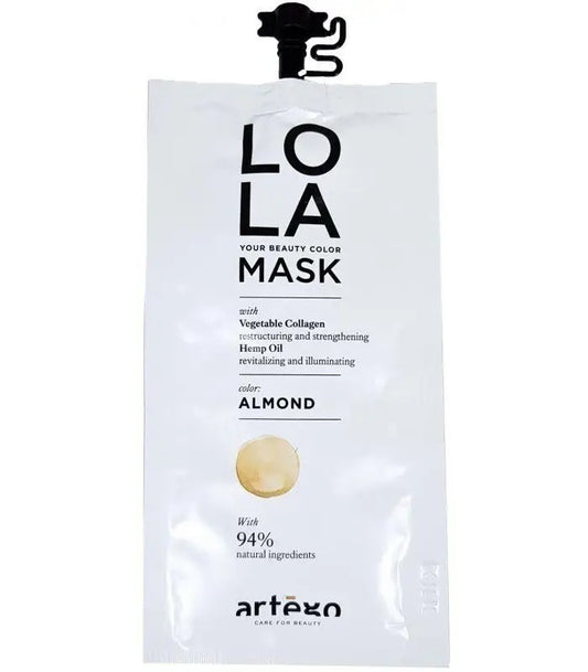 Тонуюча маска для волосся Artego Lola Your Beauty Color Mask Almond, 20 мл