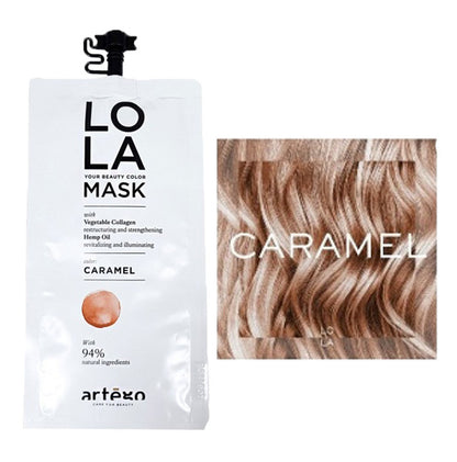 Тонуюча маска Artego Lola Your Beauty Color Mask Caramel, 20 мл