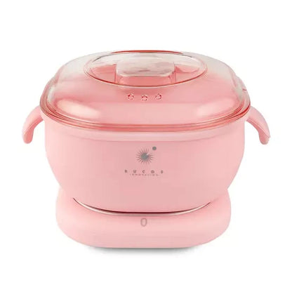 Нагрівач для воску Bucos SL-400 Pink Silicone Edition 100W 400 мл