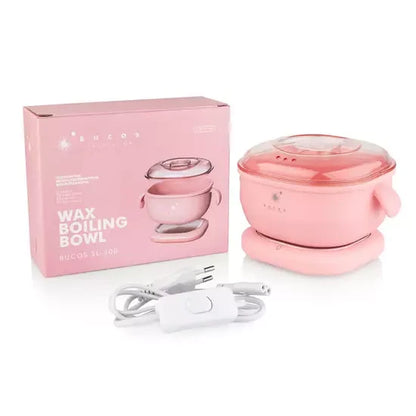 Нагрівач для воску Bucos SL-400 Pink Silicone Edition 100W 400 мл