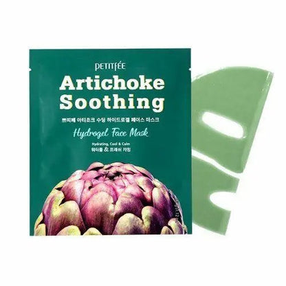 Маска гідрогелева для обличчя Petitfee Artichoke Soothing Hydrogel Face Mask, 1 шт