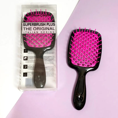 Щітка Janeke Superbrush 71SP226FUX чорна (фуксія серединка)