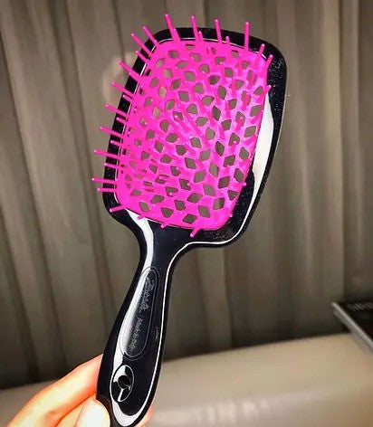 Щітка Janeke Superbrush 71SP226FUX чорна (фуксія серединка)