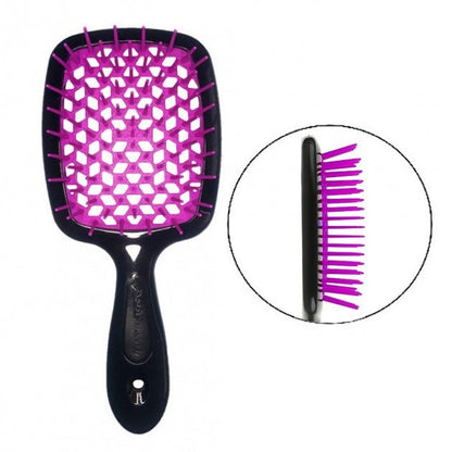 Щітка Janeke Superbrush 71SP226FUX чорна (фуксія серединка)