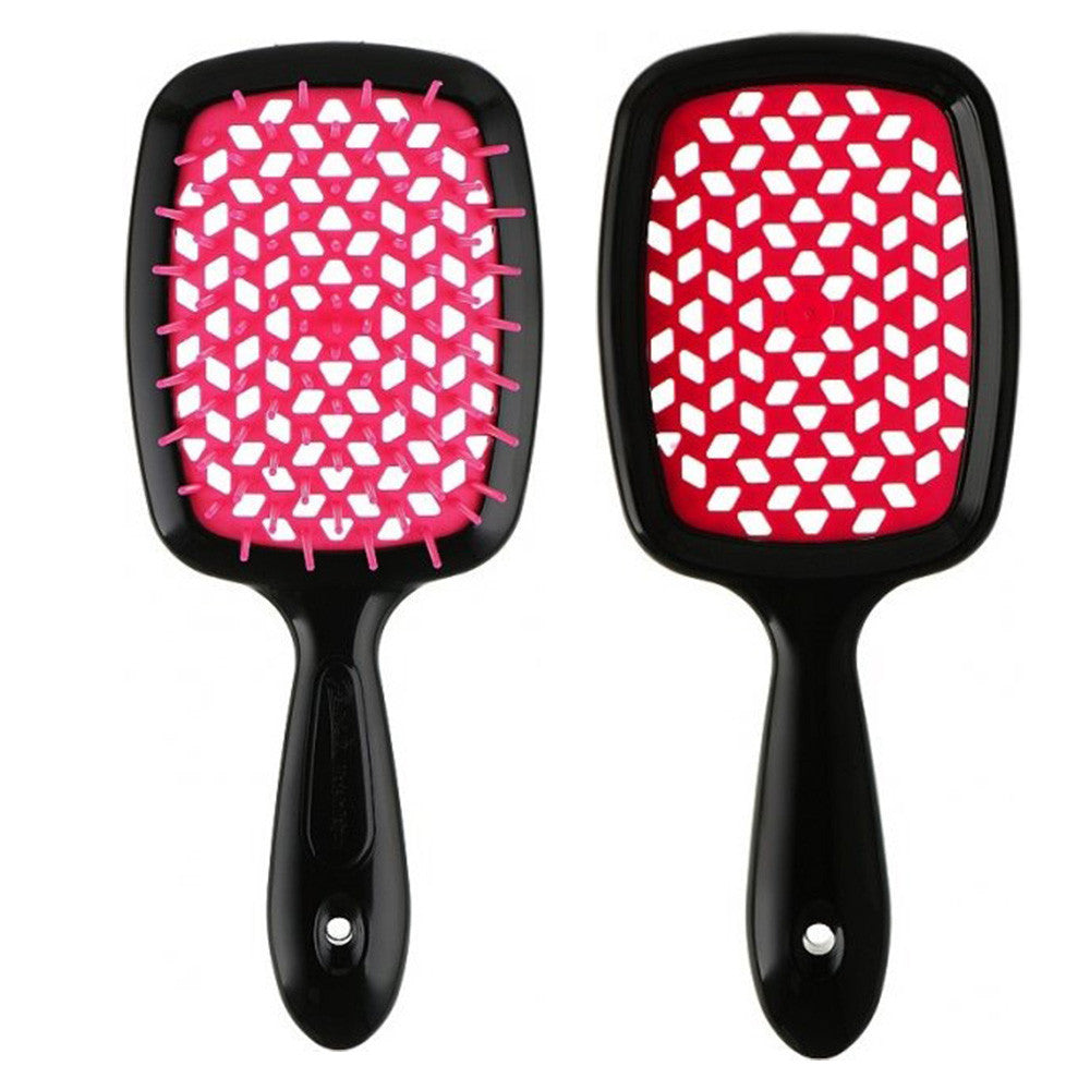 Щітка Janeke Superbrush чорна (малина серединка)