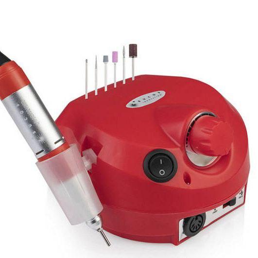Фрезер Bucos Nail Drill ZS-601 Pro Red (35000/45W) + 6 фрез укр. інструкція
