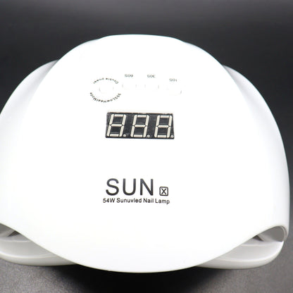 Професійна LED-лампа для полімерізації гелю SUN X LED/UV White 54W