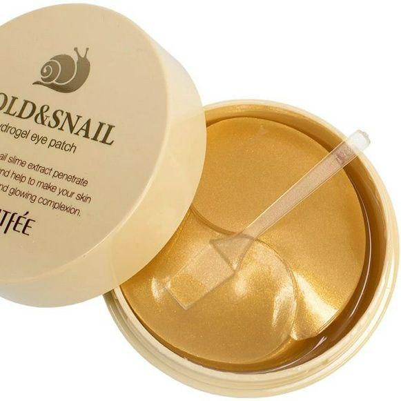 Патчі гідрогелеві під очі Petitfee Gold & Snail 60 шт