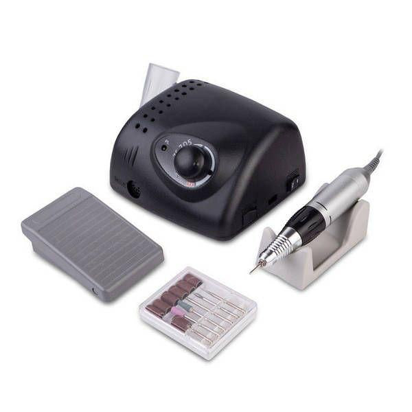 Фрезер Bucos Nail Drill ZS-705 Pro Black (35000/65W) укр. інструкція + 6 фрез