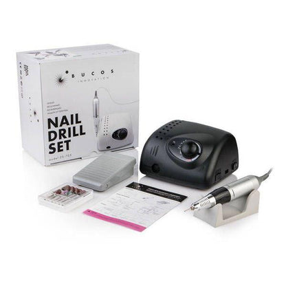 Фрезер Bucos Nail Drill ZS-705 Pro Black (35000/65W) укр. інструкція + 6 фрез