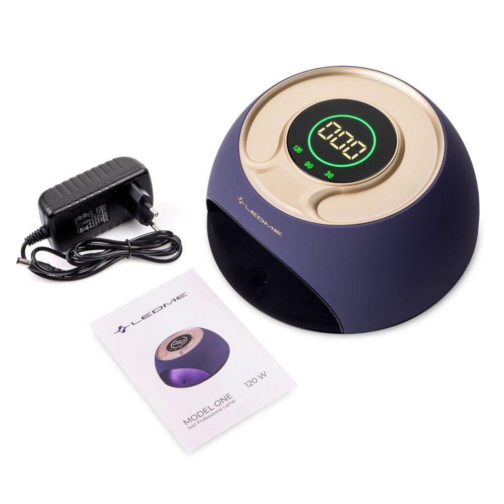 Лампа для манікюру LEDME ONE LED+UV 120W Violet