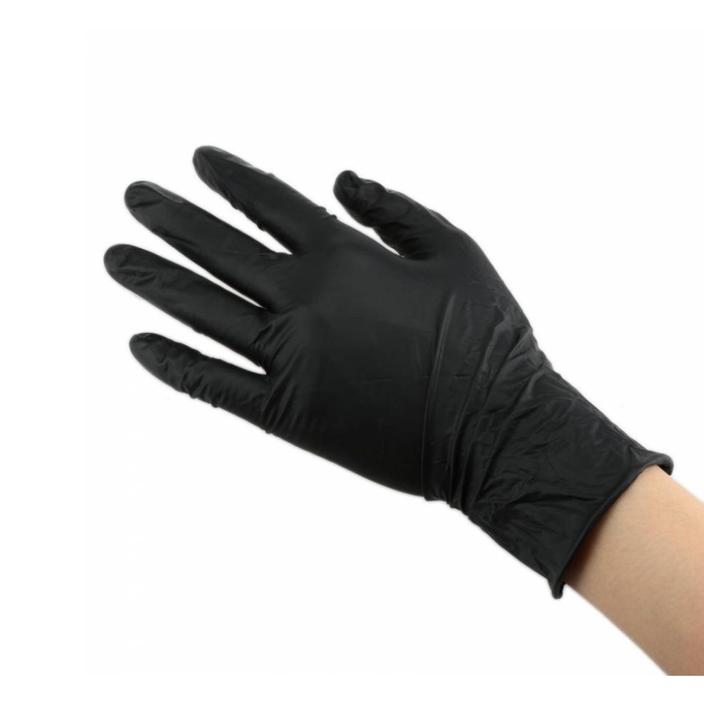 Рукавички нітрілові (чорні) SafeTouch Advanced Black MEDICOM 3,5 г 100шт L