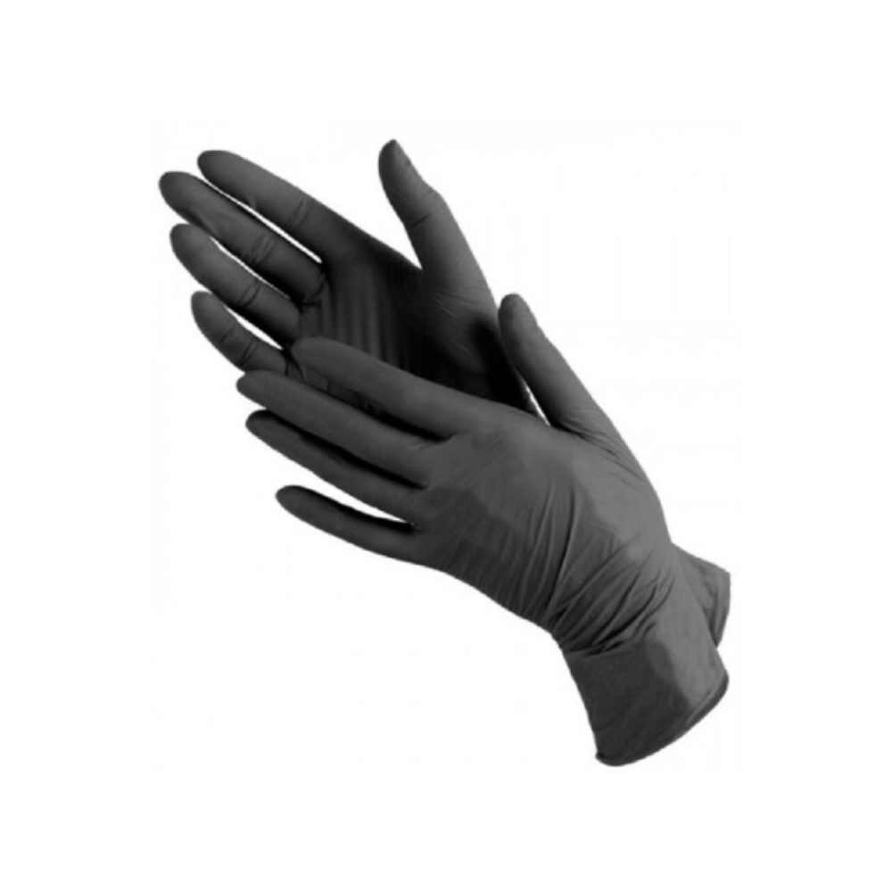 Рукавички нітрілові (чорні) SafeTouch Advanced Black MEDICOM 3,5 г 100шт M