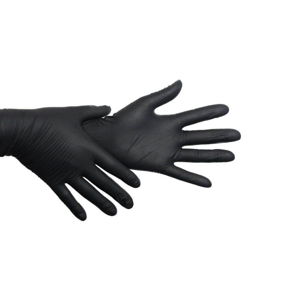 Рукавички нітрілові (чорні) SafeTouch Advanced Black MEDICOM 3,5 г 100шт M
