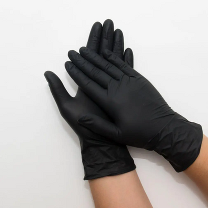 Рукавички нітрілові (чорні) SafeTouch Advanced Black MEDICOM 3,5 г 100шт M
