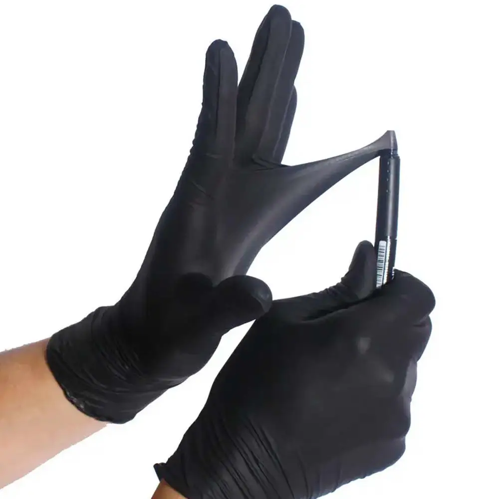 Рукавички нітрілові (чорні) SafeTouch Advanced Black MEDICOM 3,5 г 100шт M