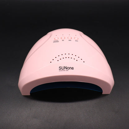 Професійна LED-лампа для полімерізації гелю SUN One (2 в 1) LED/UV Pink 48W