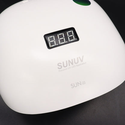 Професійна оригінальна LED-лампа для полімерізації гелю SUNUV  4S LED/UV White&Black Original 48W