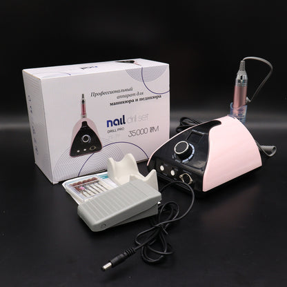 Фрезер Nail Drill ZS-711 Pink (65W/35000 об.) рос. інструкція + 6 фрез