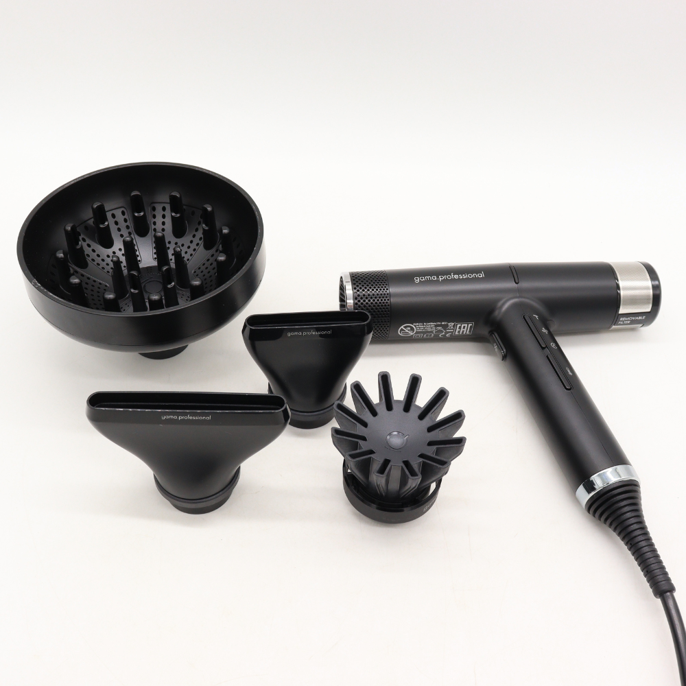 Професійний фен GAMA iQ2 Black OXI-Active (PH6075BK)