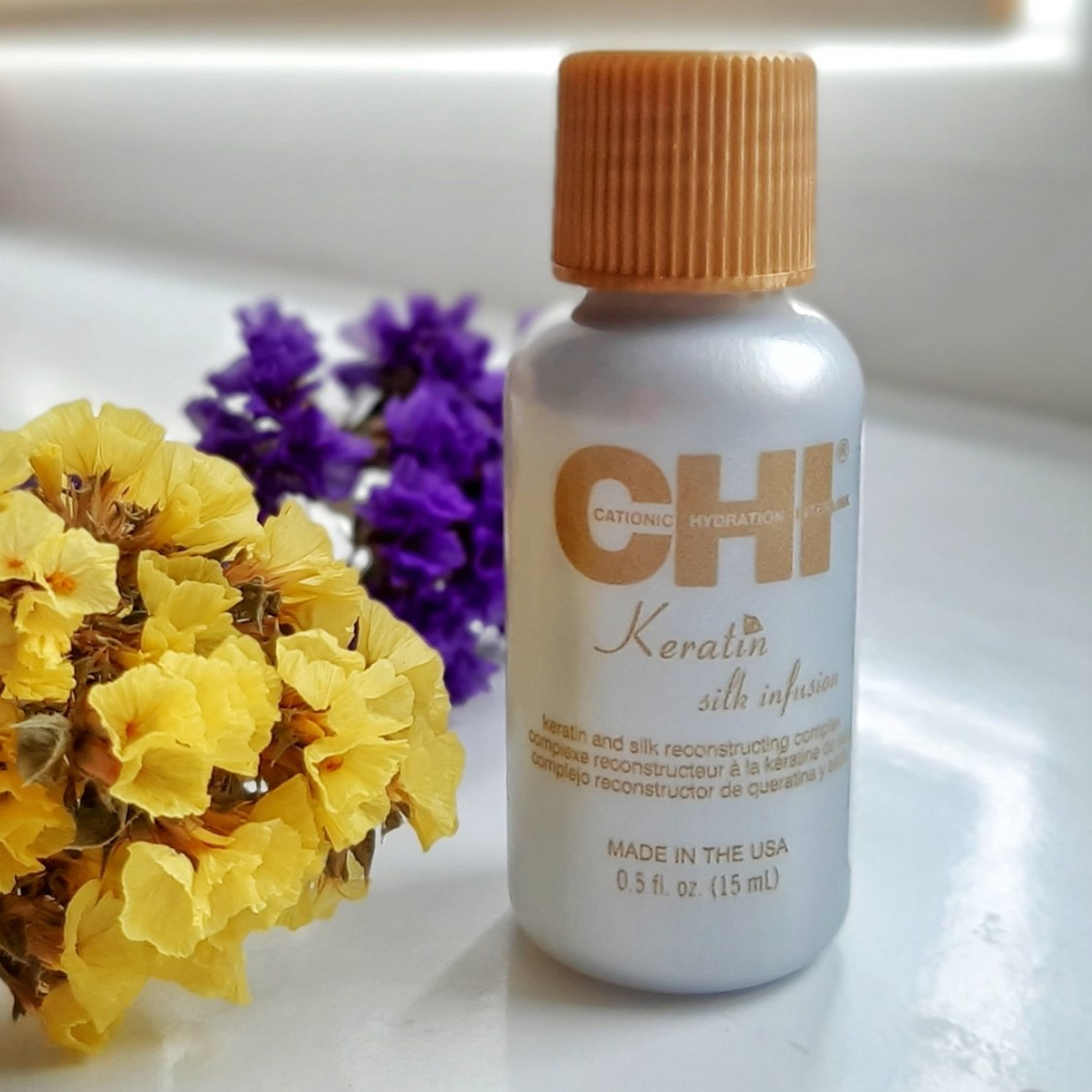 Олія натуральний шовк Chi Keratin Silk Infusion 15 мл