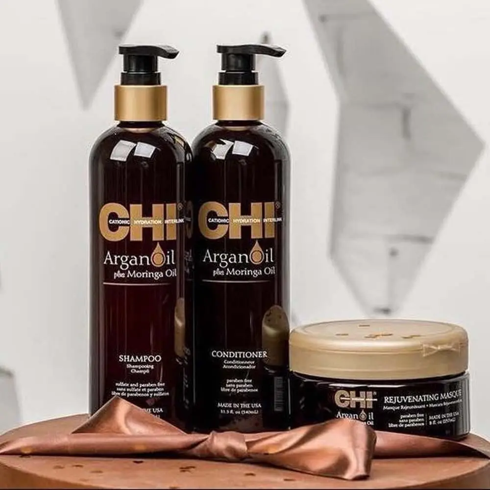 Шампунь живильний аргана Chi Argan Oil Shampoo 340 мл