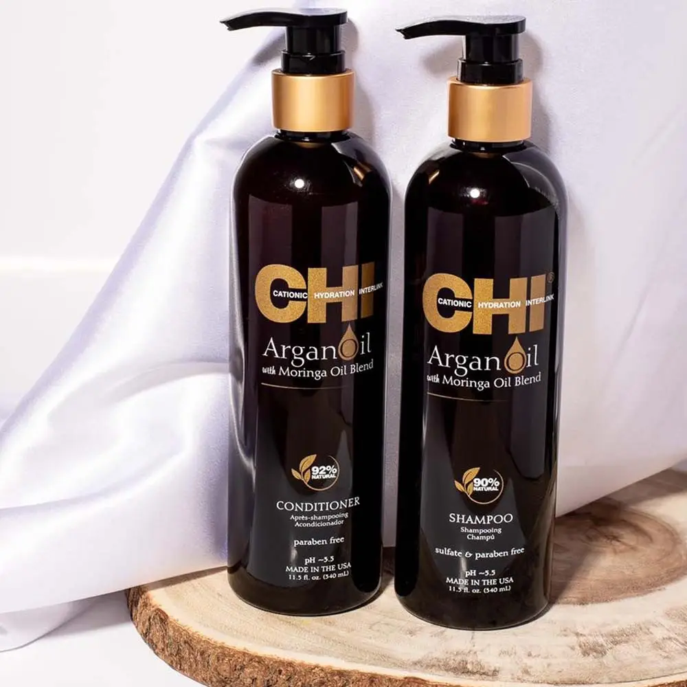 Шампунь живильний аргана Chi Argan Oil Shampoo 340 мл