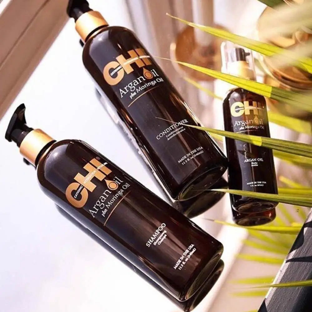 Шампунь живильний аргана Chi Argan Oil Shampoo 340 мл