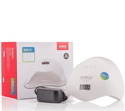 Професійна оригінальна LED-лампа для полімерізації гелю SUNUV  5 PLUS LED/UV White Original 48W
