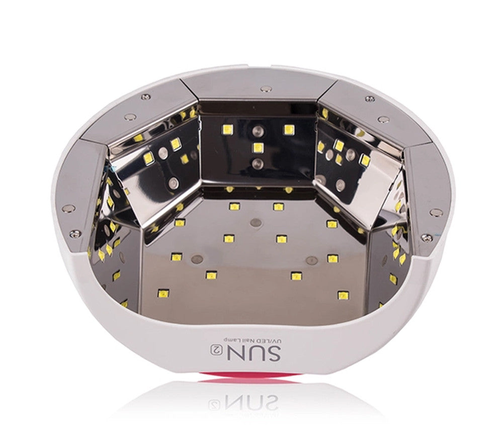 Професійна оригінальна LED-лампа для полімерізації гелю SUNUV  2C LED/UV White Original 48W