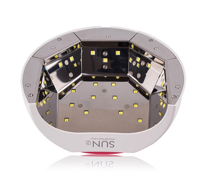 Професійна оригінальна LED-лампа для полімерізації гелю SUNUV  2C LED/UV White Original 48W