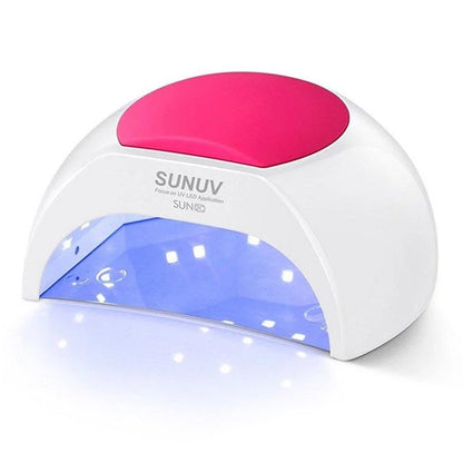 Професійна оригінальна LED-лампа для полімерізації гелю SUNUV  2C LED/UV White Original 48W
