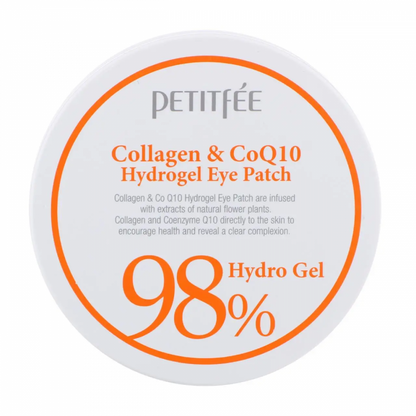 Патчі гідрогелеві під очі Petitfee Collagen & Co Q10 60 шт