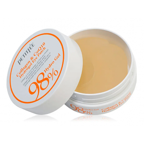 Патчі гідрогелеві під очі Petitfee Collagen & Co Q10 60 шт