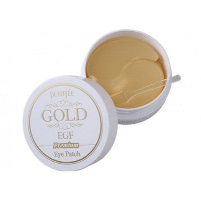 Патчі гідрогелеві під очі Petitfee Gold & EGF Eye & Sport 60 шт + 30 точкових